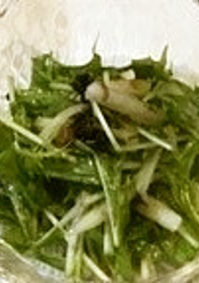 水菜と大根の和え物-レシピのメイン写真
