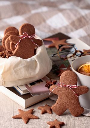 低糖質でクリスマスチョコクッキー-レシピのメイン写真