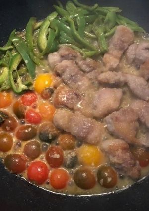 豚ピーマントマト-レシピのメイン写真