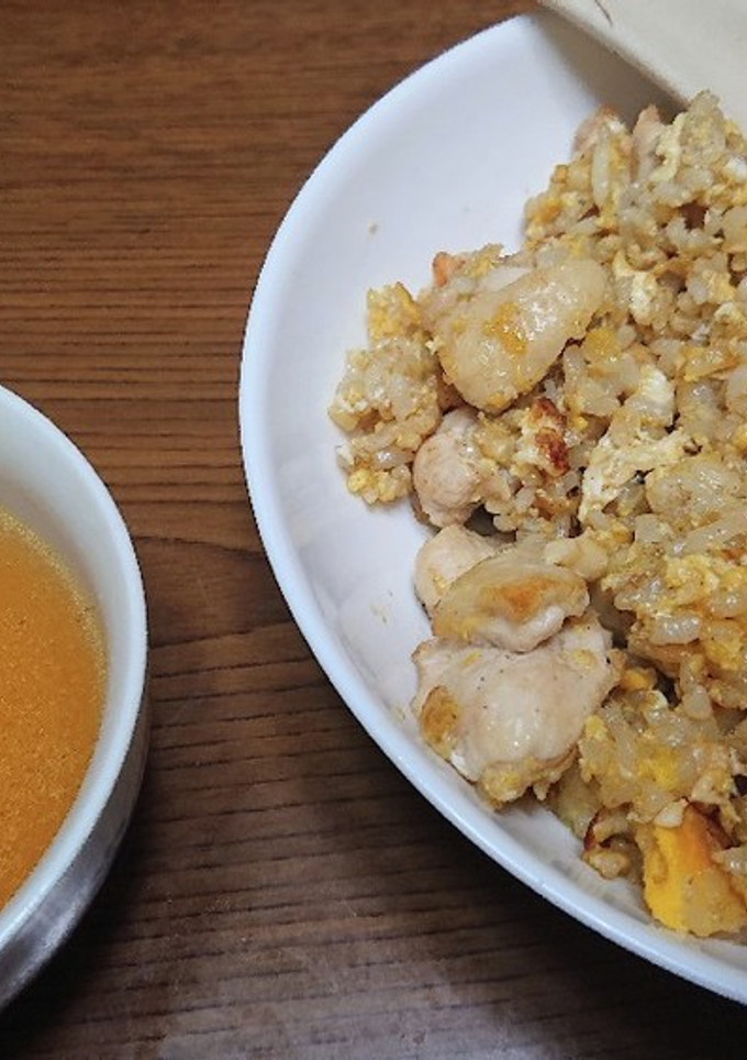 たった3品で作れる簡単男の焼き飯-レシピのメイン写真