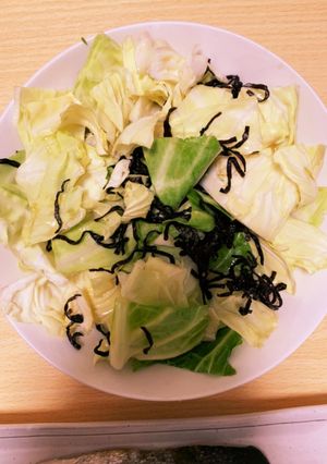 居酒屋のあの味!!キャベツ塩昆布☆-レシピのメイン写真