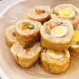 トロミ餡♡鶏ひき肉油揚げ巻き煮