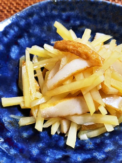 じゃが芋とまる天のタイ風酢の物-レシピのメイン写真