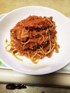 フライパンでナポリタン?ミートスパゲティ-レシピのメイン写真