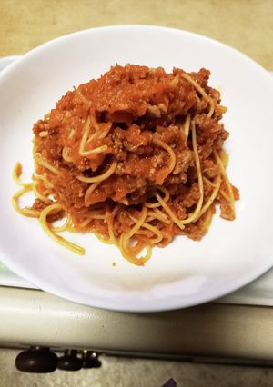 フライパンでナポリタン？ミートスパゲティ-レシピのメイン写真