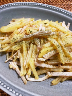 じゃが芋の洋風きんぴら-レシピのメイン写真