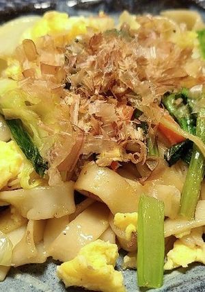 きしめんの和風生姜焼き-レシピのメイン写真