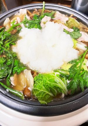 なめこと大根おろしのさっぱり鍋-レシピのメイン写真