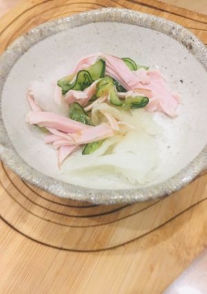 だいこんとキュウリの塩もみサラダ-レシピのメイン写真