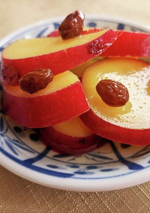 さつまいもとレーズンのレモン煮-レシピのメイン写真