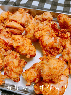 カリッ!サクッ!美味しすぎる唐揚げ-レシピのメイン写真