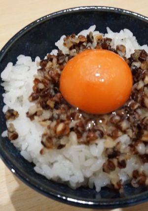 そば茶殻TKG-レシピのメイン写真