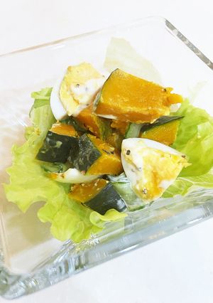 レモン香るかぼちゃサラダ♡-レシピのメイン写真