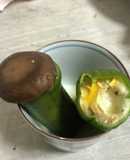 椎茸屋根のたまごピーマンハウス