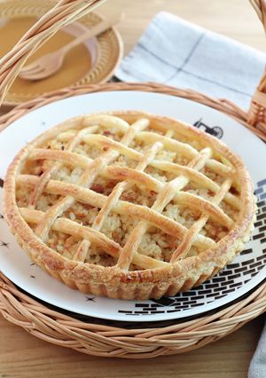 ロシア風☆ツナとごはんのパイケーキ-レシピのメイン写真