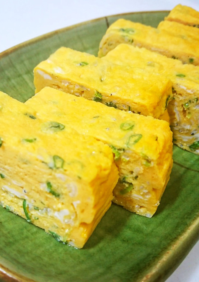 しらすとネギの玉子焼き-レシピのメイン写真