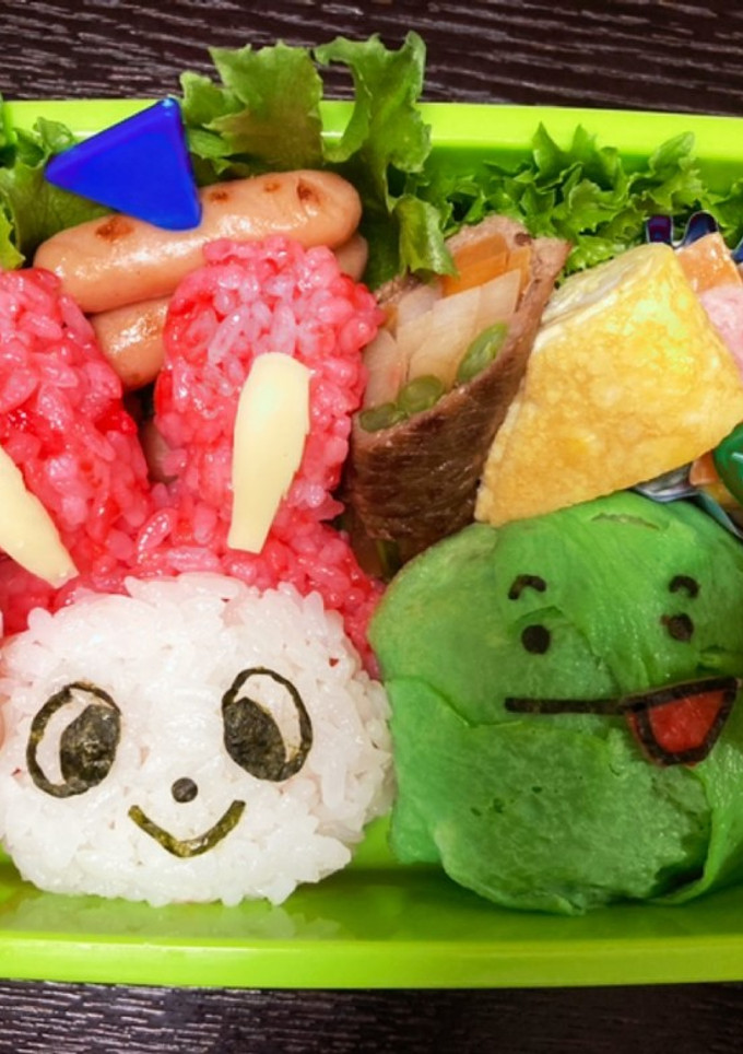 まいぜんシスターズ　お弁当　キャラ弁-レシピのメイン写真