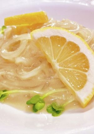 豆乳♡レモンクリームパスタ風マロニー♡-レシピのメイン写真
