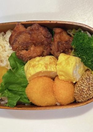 栗ご飯弁当♡-レシピのメイン写真