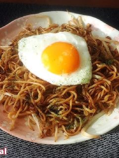 懐かしい味。駄菓子屋さんの焼そば♪-レシピのメイン写真