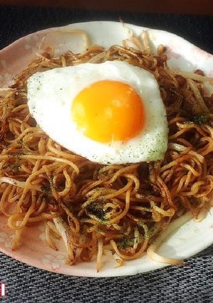 懐かしい味。駄菓子屋さんの焼そば♪-レシピのメイン写真