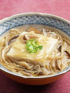 きのこたっぷり温豆腐-レシピのメイン写真