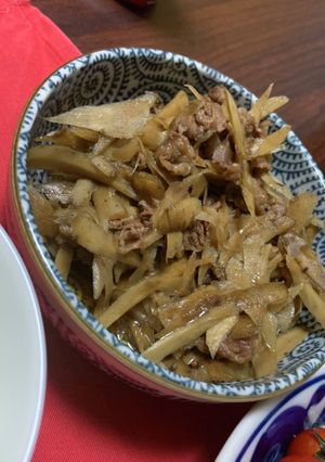牛肉とごぼうのしぐれ煮-レシピのメイン写真