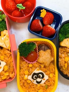 簡単キャラ弁 ジャックジャック-レシピのメイン写真