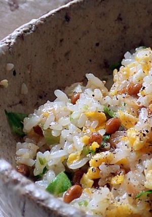 洋食屋さんの納豆チャーハン-レシピのメイン写真