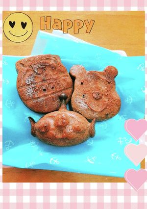 HMで簡単！みかんとココアのマフィン-レシピのメイン写真