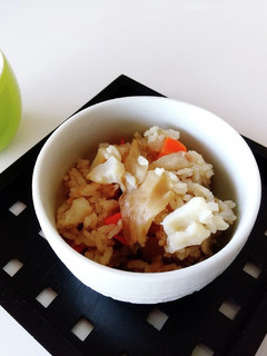舞茸とはんぺんの炊き込みご飯-レシピのメイン写真