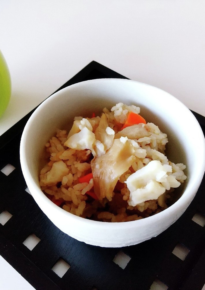 舞茸とはんぺんの炊き込みご飯-レシピのメイン写真
