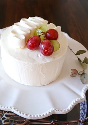 ぶどうのショートケーキ❦-レシピのメイン写真