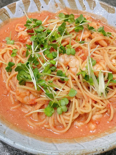 海老のトマトクリームパスタ-レシピのメイン写真