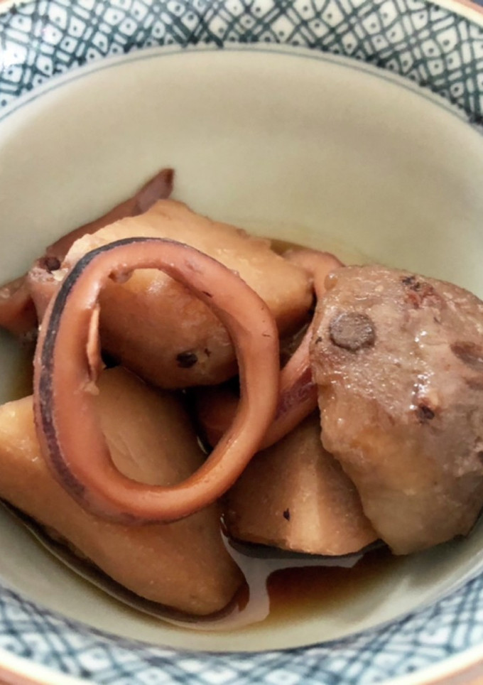 里芋とイカのうまうま煮物-レシピのメイン写真