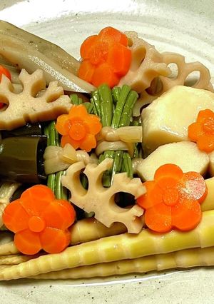 我が家のおせち！七福煮しめ！-レシピのメイン写真