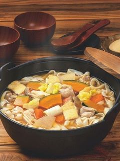 ほうとう風煮込みきしめん-レシピのメイン写真