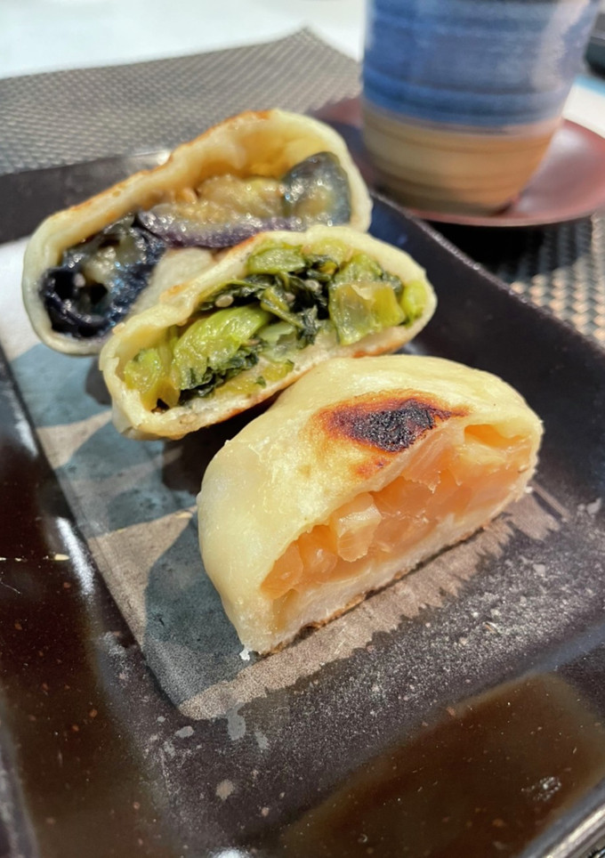 信州の味　おやき(なす・大根・野沢菜)-レシピのメイン写真
