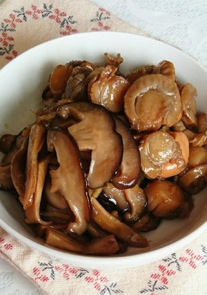 椎茸と帆立の佃煮-レシピのメイン写真