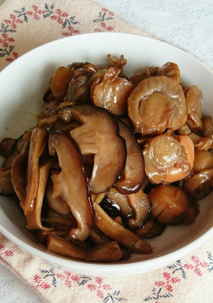 椎茸と帆立の佃煮-レシピのメイン写真