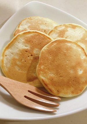 離乳食後期♡さつまいものパンケーキ-レシピのメイン写真