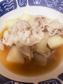 大根と豚バラの煮物-レシピのメイン写真
