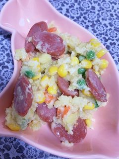 カラフルポテトサラダ-レシピのメイン写真