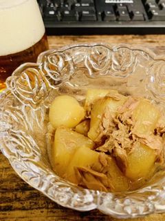 簡単!大根とツナの煮物-レシピのメイン写真