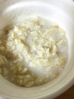 レンジでできるオートミール粥-レシピのメイン写真