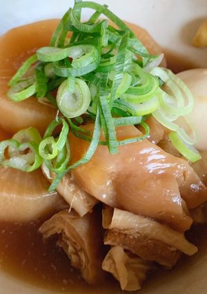 圧力鍋であっという間！牛すじ大根-レシピのメイン写真