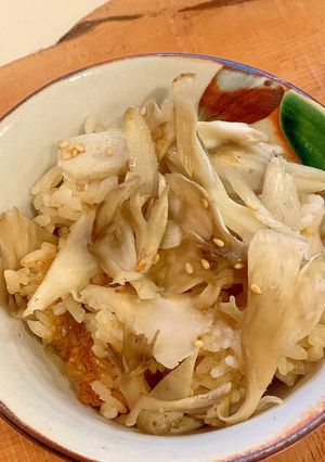 staubで作る♪舞茸ごたっぷりごはん-レシピのメイン写真