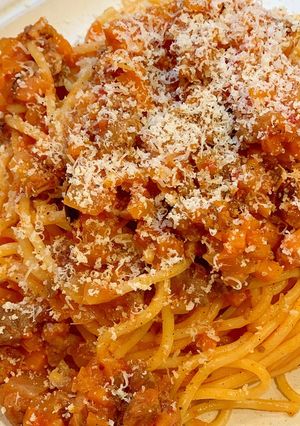 鹿肉のボロネーゼ【圧力鍋使用】-レシピのメイン写真