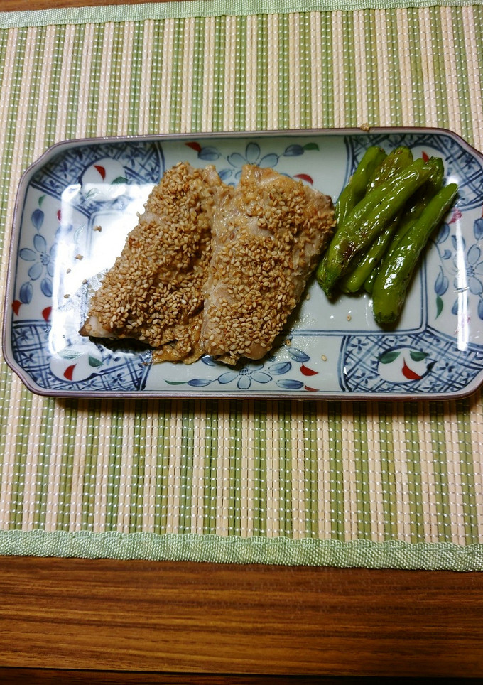 ヨウサマの減塩サバの味噌ごま焼き-レシピのメイン写真