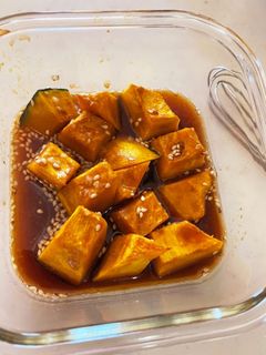 焼かぼちゃの黒酢マリネ-レシピのメイン写真